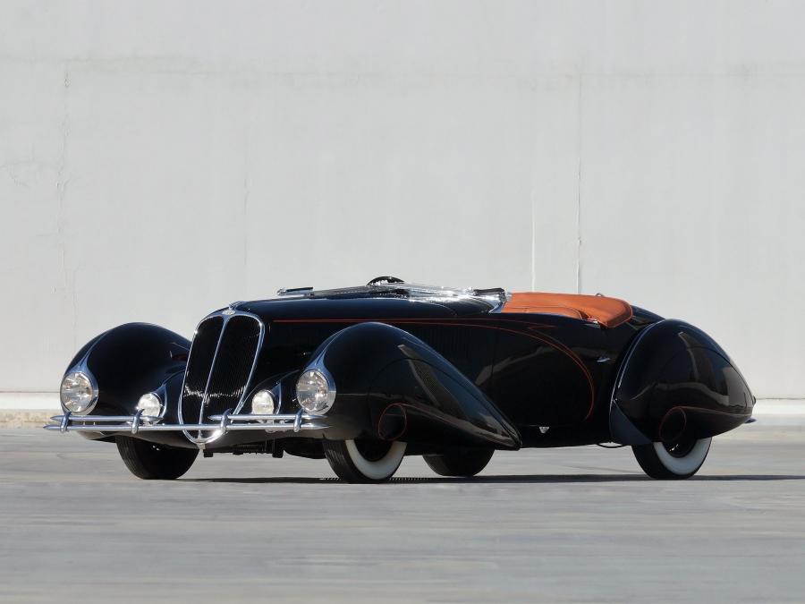  Delahaye 135 M Cabriolet par Figoni & Falaschi 1937 года  (фото 17 из 40)
